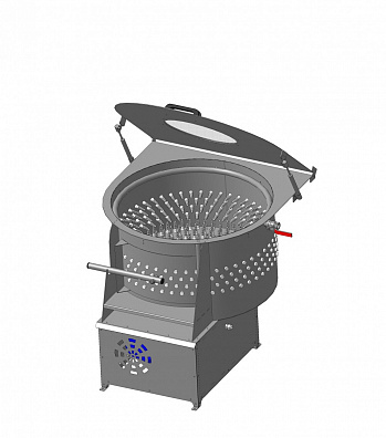 Перосъемная машина МТМ-600П PRO 5-25 шт (до 15кг)