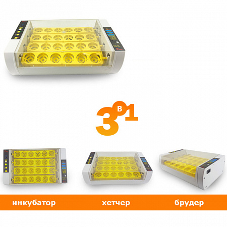 Инкубатор HDD 24 для яиц автоматический